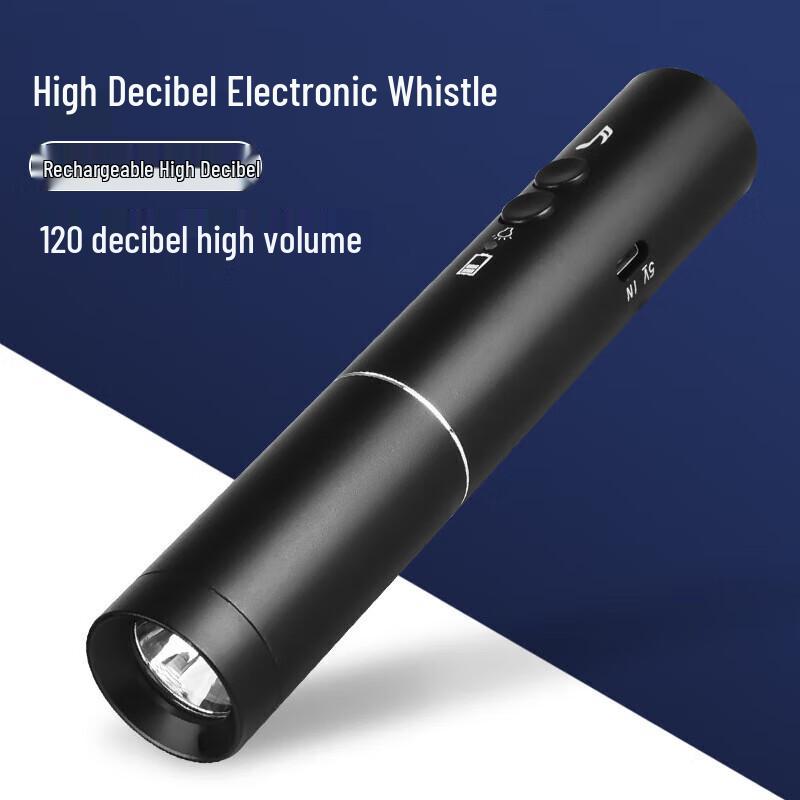 Leshie High-Decibel Electronic Whistle with Light