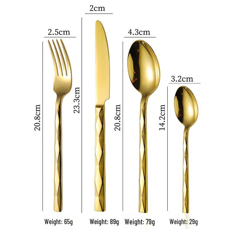 

Abay 304 Stainless Steel Western Cutlery Set