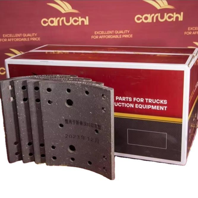CARRUCHI Brand KM5400019 AZ9231342069 AZ9231342068 Sinotruk Howo Rear Brake Pad Semi-Metal