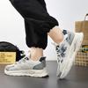 Herbst Neue Mode Schuhe für Herren Ethnisch Vintage Herren Lässige Plateau-Sneaker Vielseitig Atmungsaktiv Abriebfest Tennis-Trainer