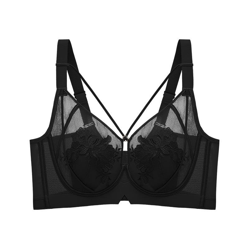 Lingerie Feminine Lace Bra Rabbit Ear Cup Soft Steel Ring Anti-sagging Bra Push Up Bra