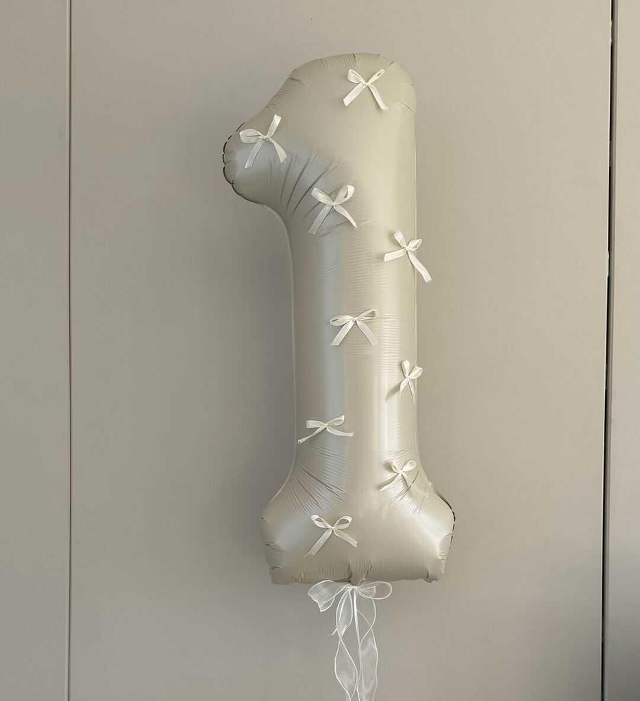 Buquê de Balões Estilo Creme: Novo Produto para o Primeiro Aniversário do Bebé, Decoração para Cerimónia da Lua Cheia, Artigos para Festa de Aniversário