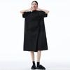 Xitao A-line Short Sleeve Loose Dress HQQ2511