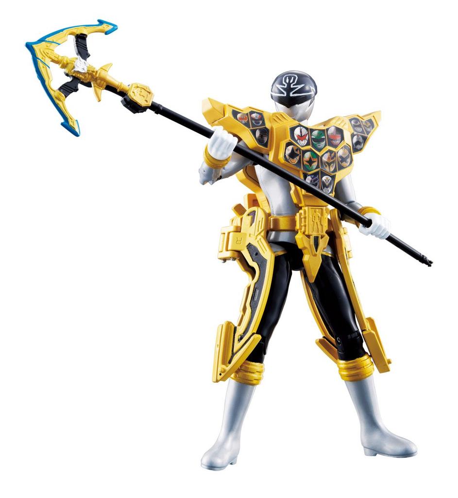 Bandai Kaizoku Sentai Gokaiger Ranger Key Series AMAS Gokai Silver Gold Mode