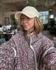 Giacca Cappotto da Donna Stampata in Cotone Autunno/Inverno 2025, Monocolore, Taglia Unica