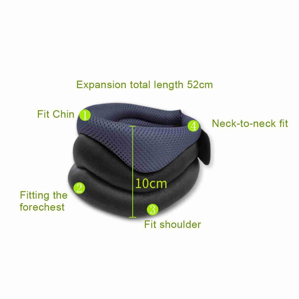 Portable Neck Support Brace Layered Cervical Neck   Collar for   Sleeping