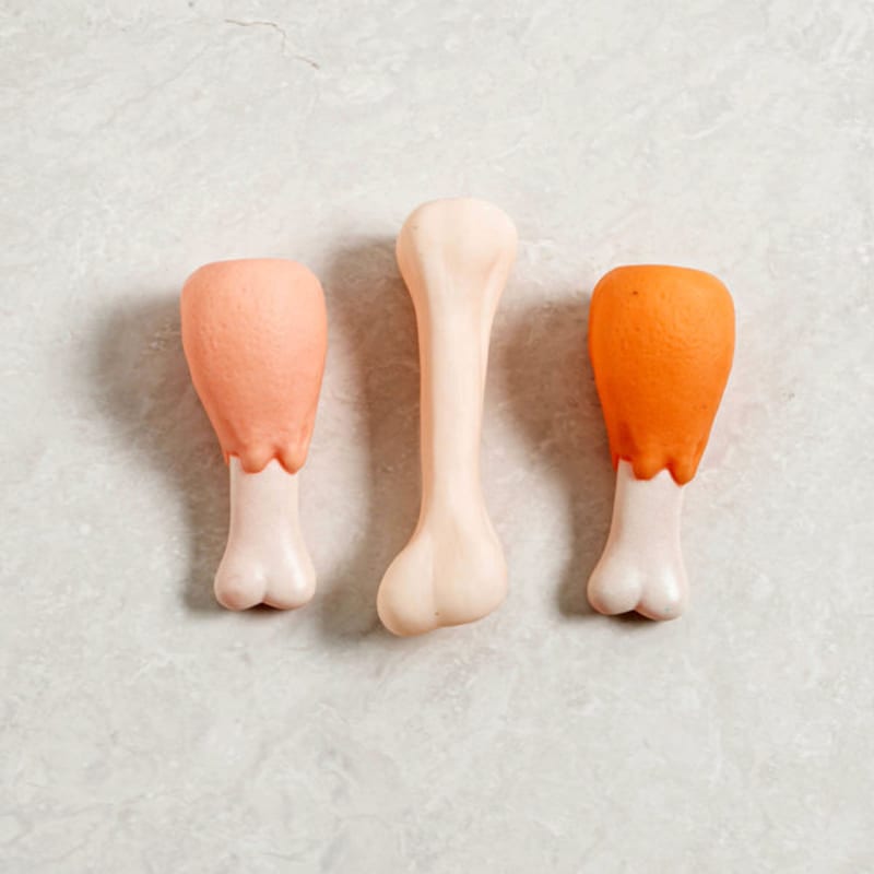 [Pet] Chicken Leg Squeaky Toy