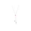 Originally Pearl Pendant Rose Gold Tone Necklace Women Necklace 5669521