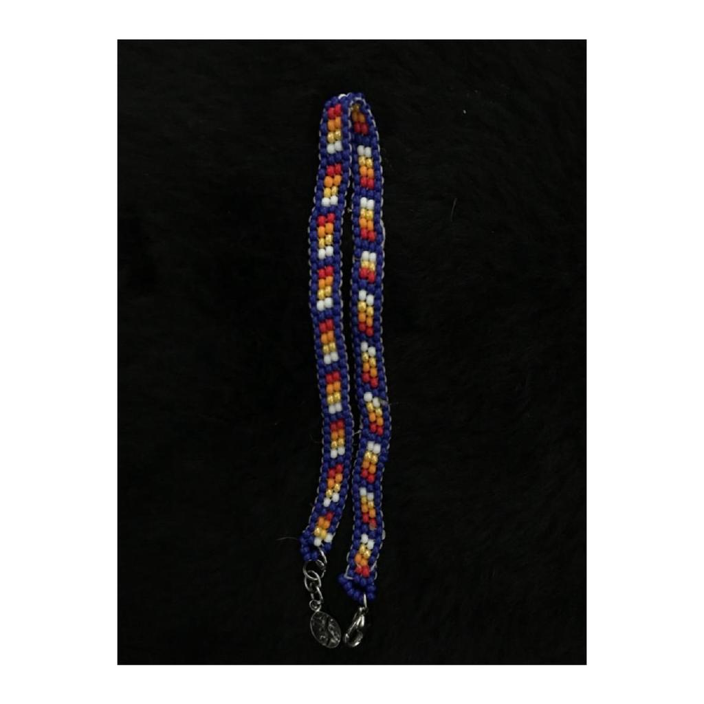 Abstrakte Goldsummenperlen