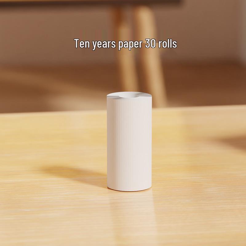 Compact Portable Thermal Printer for Labels & Photos - Mistake-Free Pocket Home Printer