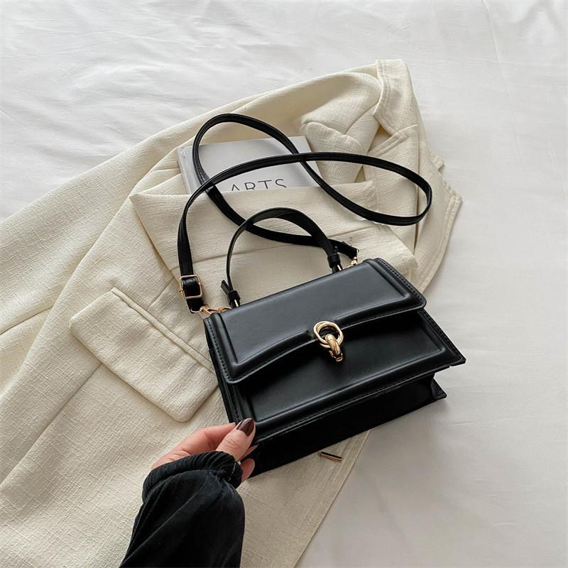 Stylish Vintage Small Crossbody Bag For Women In Trendy Black Pink White Khaki Coffee Colors