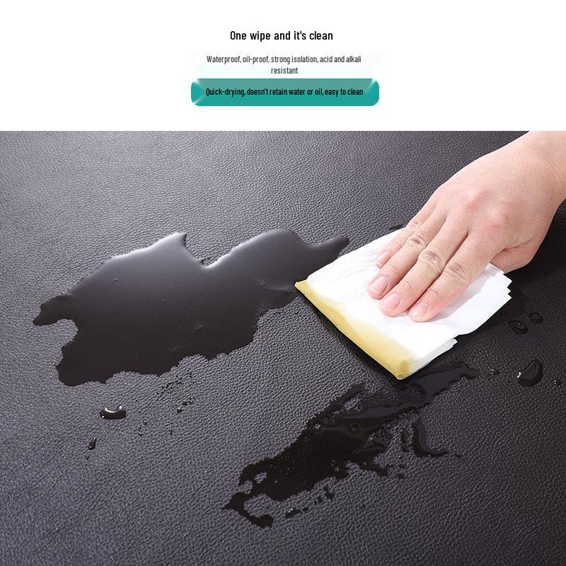 Industrial Waterproof & Oilproof PVC Leather Kitchen Waist Apron