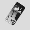 Minimalist travel-themed airplane route pattern electroplated phone case for iPhone 17 16 15 14  13  12 11 11Pro 11ProMax