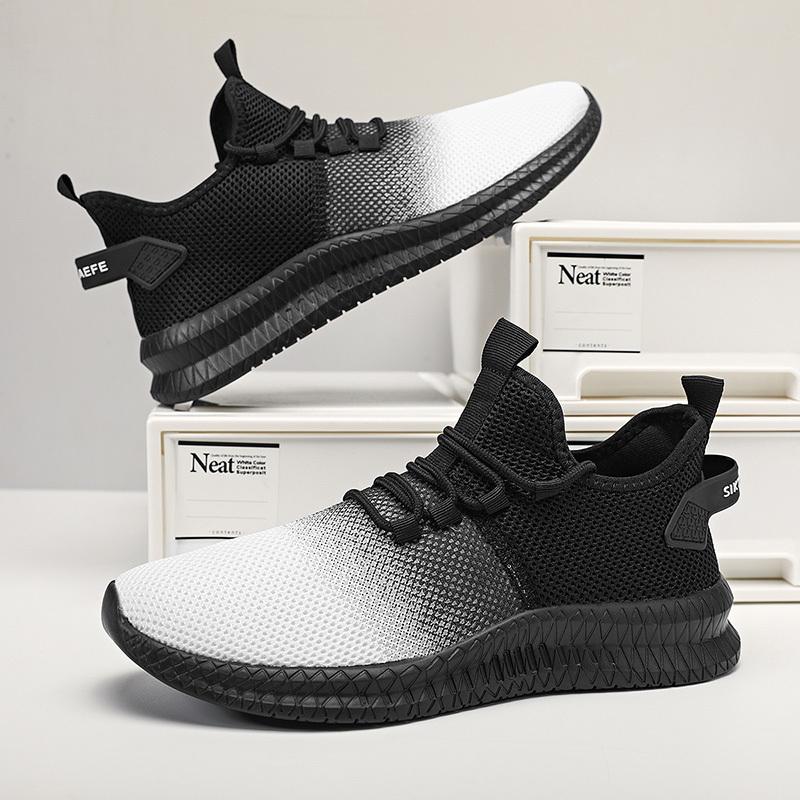 

Men Shoes Summer Mens Causal Shoes Breathable Sneakers Male Lightweight Loafers Shoes Non-slip Tenis Luxury Shoes Tennis Shoes 40