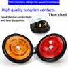 12V Car Motorcycle Electric Bike Horn Electric Horn Car Snail Horn Car Motorbike High And Low Frequency Horn Easy To InstallI