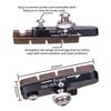 ZTTO Carbon Firbon Rims Road Bike Brake Shoes C Caliper Hoof Replaceable Rubber Pads CNC Shell Block Friction Wheel Brake