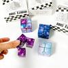 Infinity Cube Flip Adhd Mänguasjad Ärevusmänguasi Sõrmeotsad mängu jaoks Pusle Stressivastane Maagiline Sõrm Fidget Autism Käekingitused Lastele