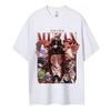 Anime T-Shirt Herren Damen Demon Slayer Muzan Kibutsuji Grafik-T-Shirt 2026 Sommer Baumwolle Kurzarm Lässige Oberteile Streetwear Cosplay