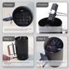 Charcoal Ignition Barrel Carbon Stainless Steel Rapid Fire Starter Can Outdoor Chimney Starter for Camping Cooking Barbecue BBQ