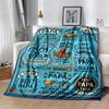 Love You Dad Blanket Blanket Comfortable Great for Bed Livingroom Sofa for All Seasons Warmthful Decor Unique Gift for Family and Friends Camping
