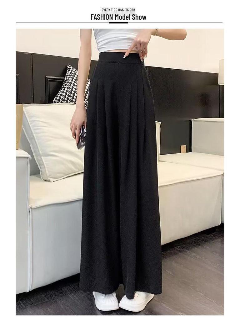 Summer Lightweight Wide-Leg High-Waisted Pants for Women - Age-Defying, Casual & Stylish