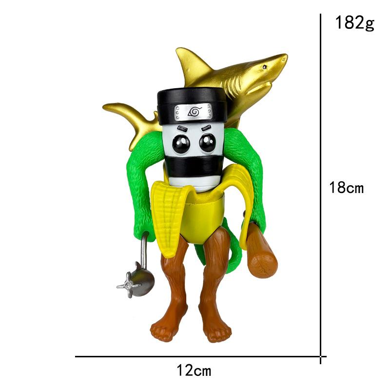 

Тунг Тунг Тунг Сахур Тралалеро Тралала Итальянский Мозговой Гниль Монстр Фьюжн Издание Аниме Экшн Фигурка Мультяшное Украшение Игрушка Подарок