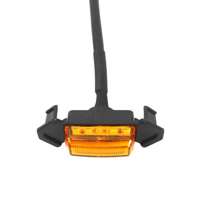 Luces LED para rejilla de circulación diurna, 4 unidades de luces LED para rejilla de capó y parachoques delantero con fusible de repuesto para Toyota