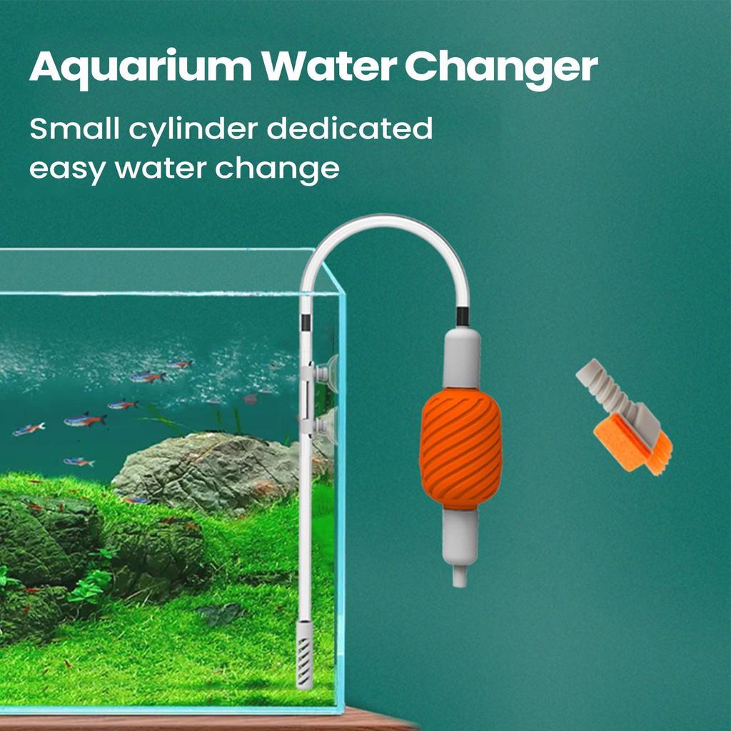 Siphon For Fish Tank Water Changer Gravel Cleaner Aquarium Cleaner Vacuum For Fish Tank Maintenance Aquatic Environment Pet Care