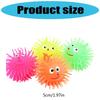 24pcs LED Glowing Balls Valentines Day Card for Kids Classroom Sensory Stress Reduce Bouncy Balls for Boys and Girls