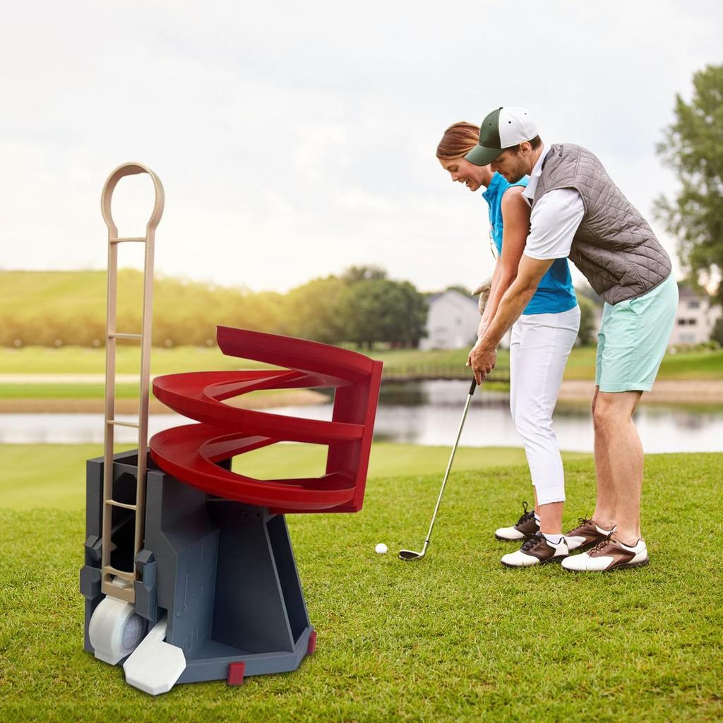 Golfový míček Pro, Golfový míček, Tréninkové míčky Mezi pažemi Pro hru s golfovými míčky, Přenosný Velká kapacita Pojme 25 míčků