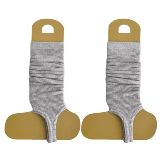

Girls Summer Stirrup Socks Breathable Toeless Calf Socks Slouchy Ballet Leg Warmers Scrunch Socks for Women Yoga Dance