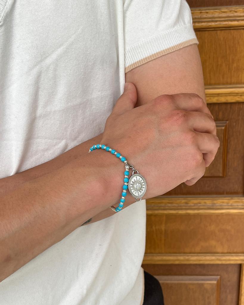 Helios Ethnic Bracelet #3 [Turquoise]