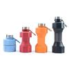 650ml Faltbare Outdoor Sport Wasserflasche Zusammenklappbar Faltbar Fitnessstudio Wasserflasche