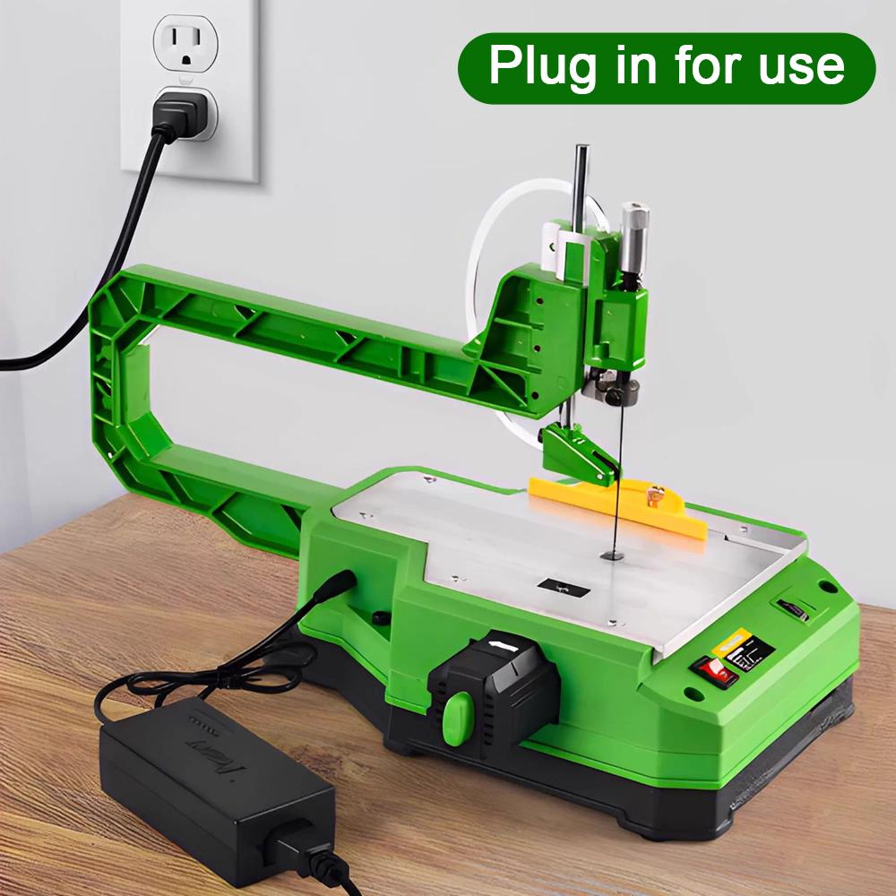 Electric Desktop Curve Saw Multifunctional Dust-free Jig Saw Household Woodworking Wire Saw Machine Cordless Saw Cutting Machine