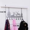 Beiyou Lucky Deer Extended Over-Door Hook (Silver)