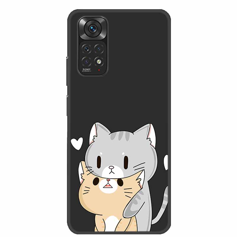 For Redmi Note 11 Cases Note11s Painted Soft TPU Silicone Phone Cases for Xiaomi Redmi Note 11 Pro 5G Cover Coque Note11s 4G Bag
