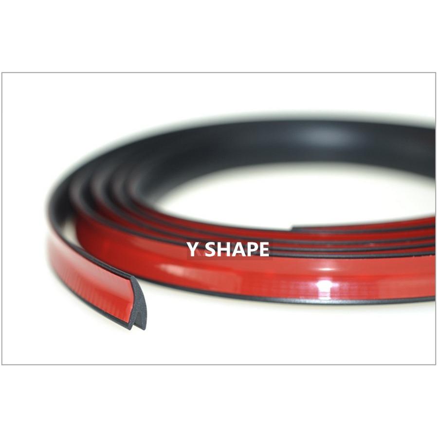 4Meter V Type Universal Car Window Sealed Weatherstrip Trim Moulding Seal Strips
