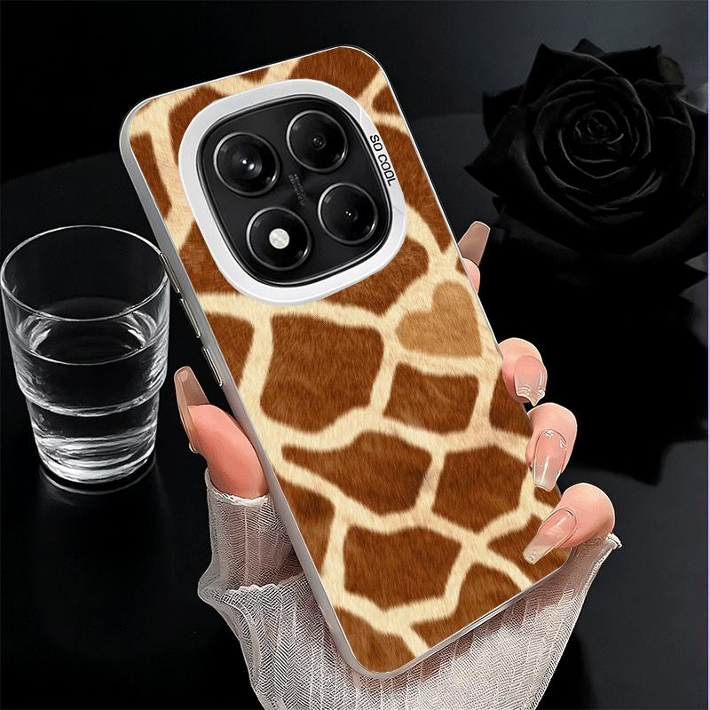 Giraffe Animal Pattern Shockproof Phone Case for Xiaomi Redmi Note 15 14 13 12 Pro Plus 11 11S 11T 5G Cover Anti Fall Fundas