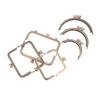 1Pc 8.5/10.5/12.5Cm Cat Head Metal Purse Frame Handle For Clutch Bag Handbag Making Clasp Lock Bags Accessories