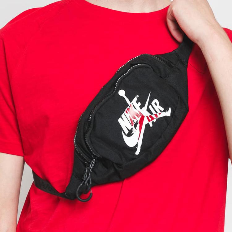 Jordan Crossbody Jumpman Classic Logo Polyester Sling Bag Unisex Sling Bag Black 9A0260-023