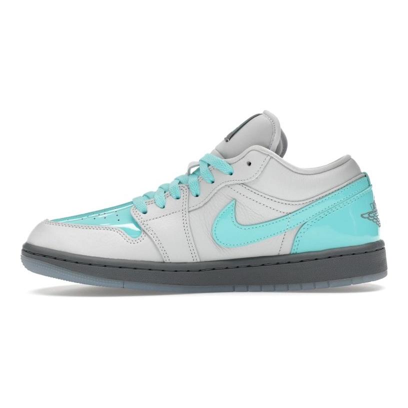 Dámské tenisky Air Jordan 1 Low SE Polaroid Teal Photon-Dust Aurora-Green HQ3599-025