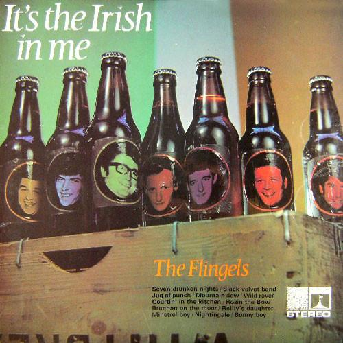 

LP Record FLINGELS - It s The Irish In Me EROS8094 Saga Eros 1969 UK Folk Used