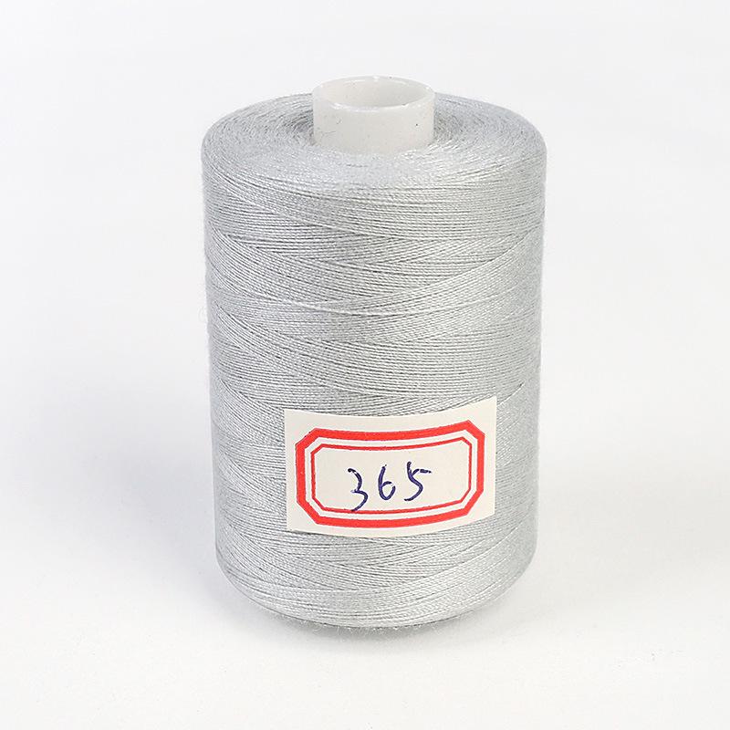 Hilo de Coser de Poliéster de Alta Velocidad 402 - 1000 Yardas, Colores Arcoíris, Ideal para Proyectos de Costura Casera y a Mano
