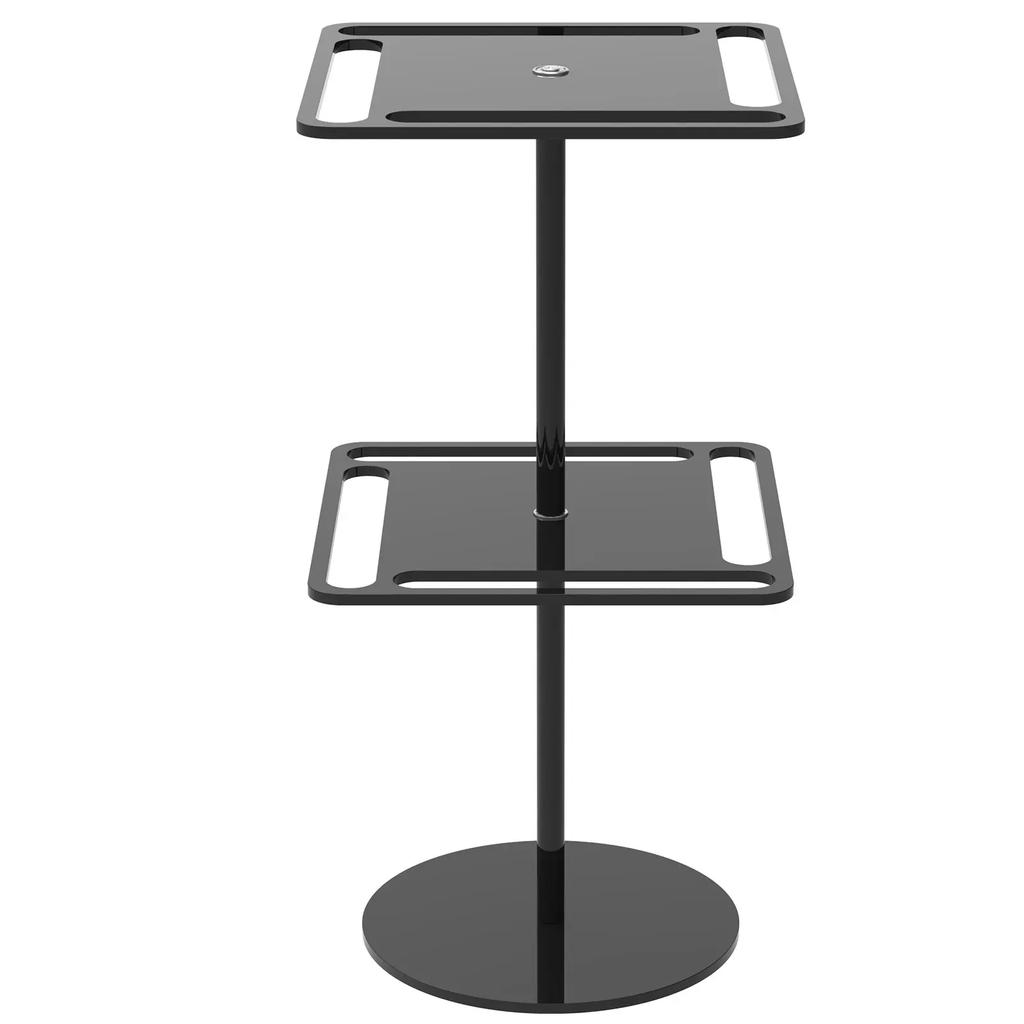 1/2-Layer 360° Rotating Sunglasses Display Stand Acrylic Clear Glasses Organizer Holder Desktop Rack up to 12 / 24 Eyeglasses