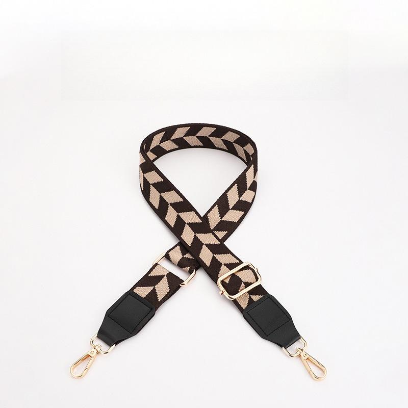 New Style Versatile Leaf Widened Bag Shoulder Strap Adjustable Shoulder Crossbody Strap Anti-gravity Long and Wide Strap