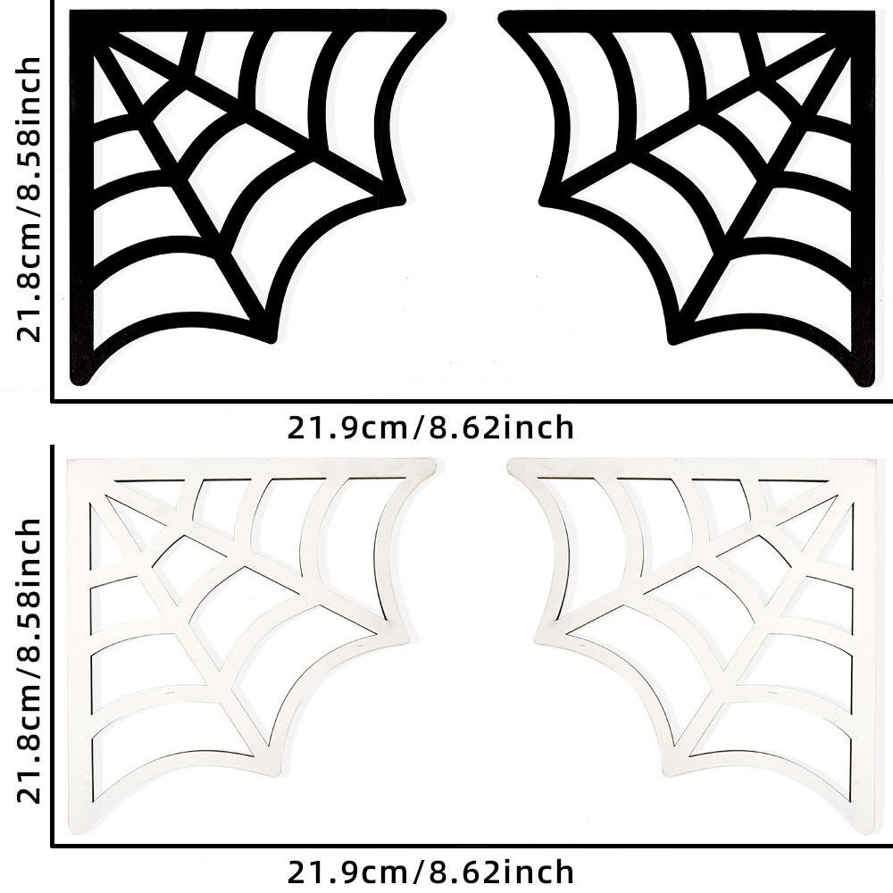 Wooden Halloween Decorative Door And Window Frames With Spooky Designs Themed
