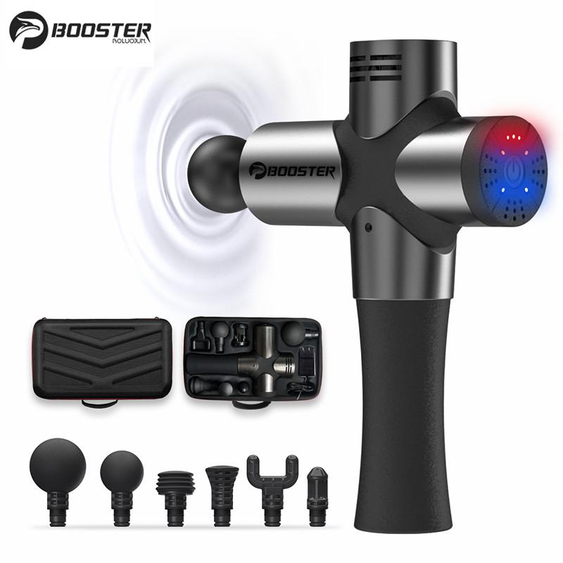 Durable And Safe Booster Pro 3 Deep Tissue Massage Gun Muscle Stimulator Body Massager Fascial Gun Relax Low Noise For Fintness Shaping