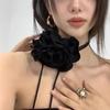 Kvinners brude smykker bryllup elegant blomst choker halskjede gotisk vintage