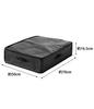 Yamazaki Jitsugyo Be Wiped with Polyethylene Sheet Sofa Under Bed Storage Case Set of 2 Black Main W50 X D70 X Not Tower Storage Bag Storage Box