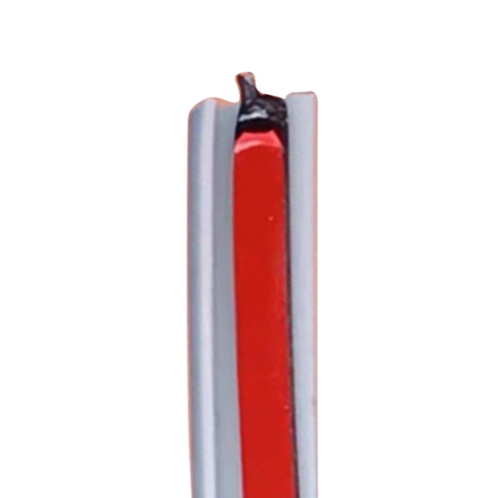 Bumper Lip Side Skirt Car Edge Trim T-Type Rubber Sealing Strip
